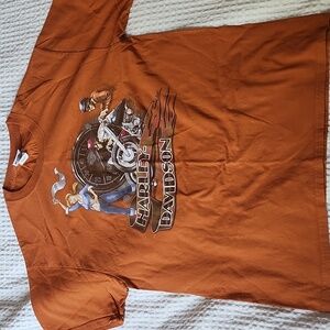 Harley davidson men's short sleeve, large t shirt